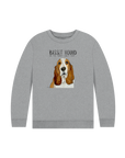 Basset Hound Child's Sweatshirt: Cozy Guilt Trip, Now in Sweatshirt Form!