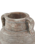 Siena Brown Amphora Ceramic Vase