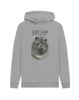 Blue Chow Chow Men's Hoodie – Featuring The Aloof Floof Design!