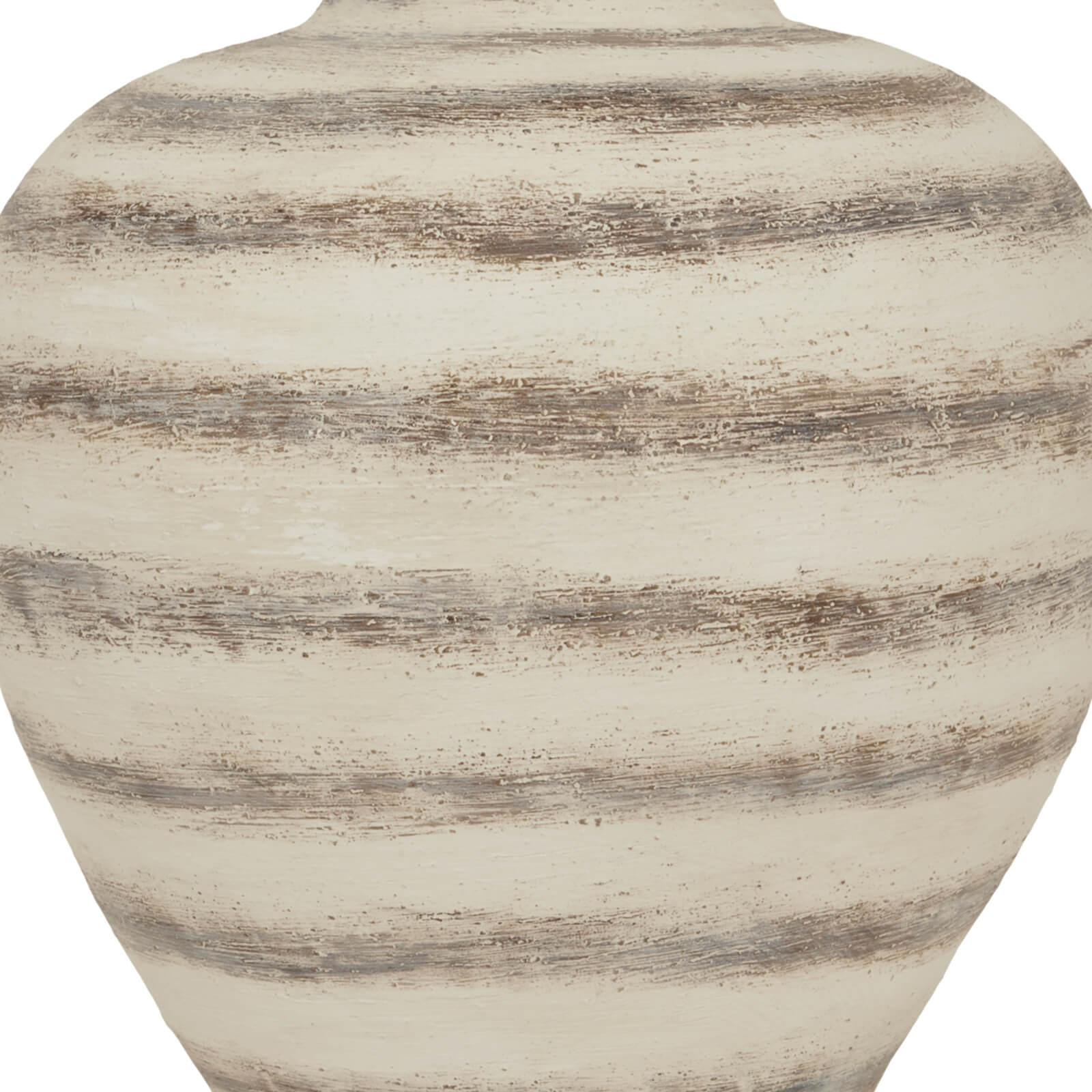 Elegant Ravello Large Striped Amfora Vase | Statement Decor