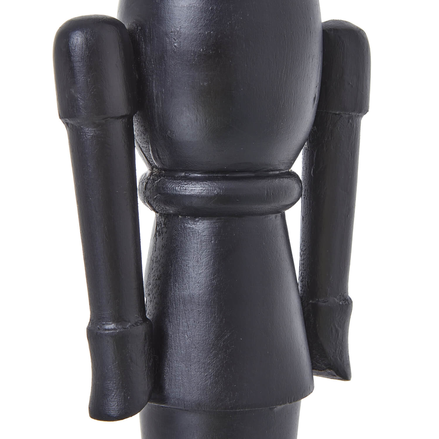 Black Nordic Style Wooden Nutcracker