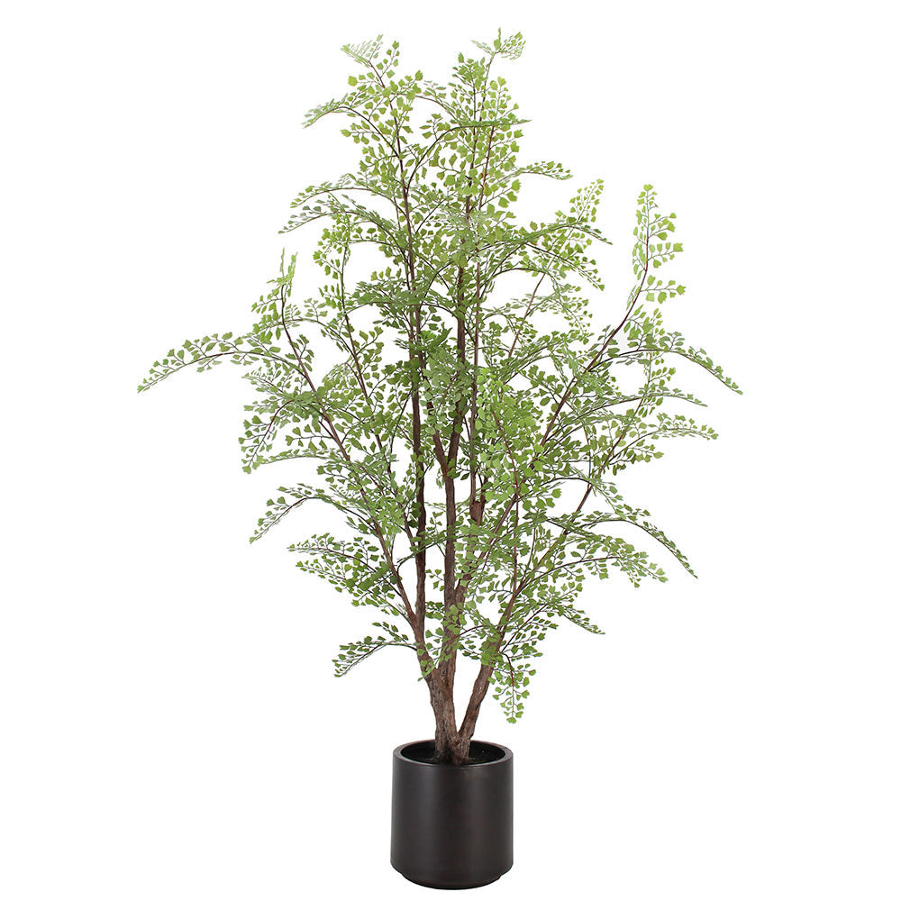 Faux Maidenhair Fern Plant, 48"