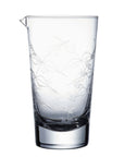 A Mixing Glass with Fern Design