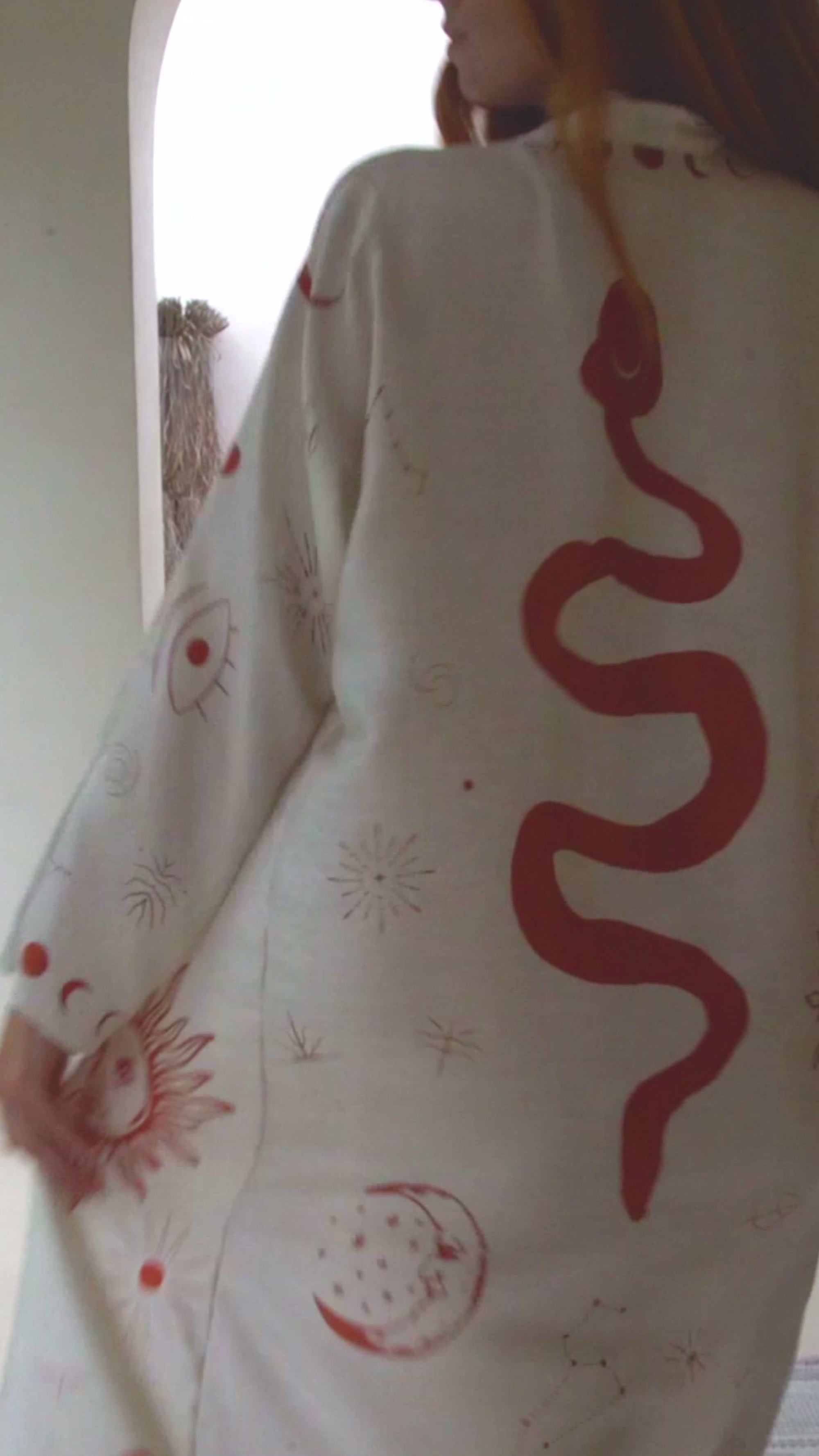 Royal Robe Kimono in Dalaman Dreamer Silk