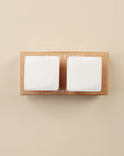 Xaria White Stone Drawer Knobs