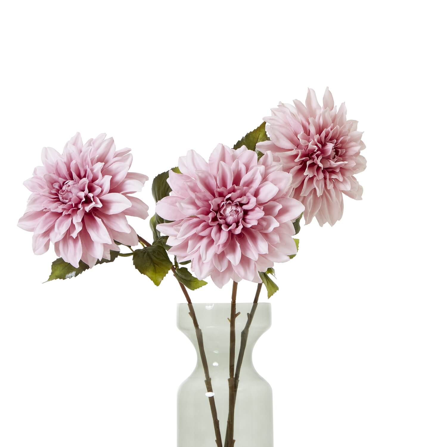 Pink Dahlia Faux Flower Soft Bloom No Fuss Beauty