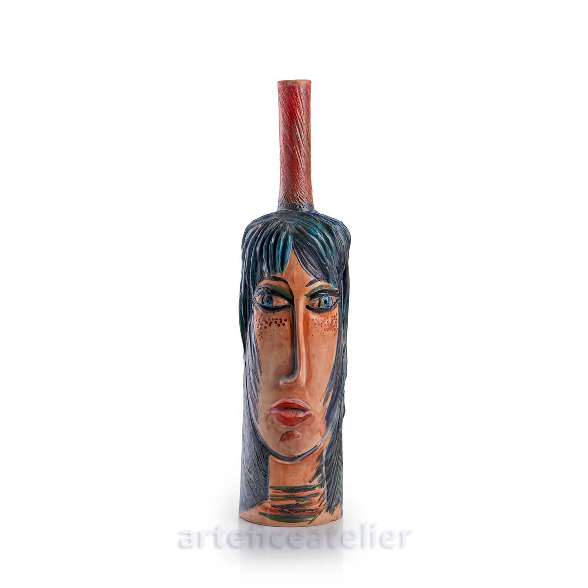 Bottiglia scultura