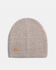 Natural Baby Alpaca Wool Fisherman's Rib Beanie - Unisex Adult