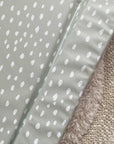 Standard Changing Mat - Sage Green Spots