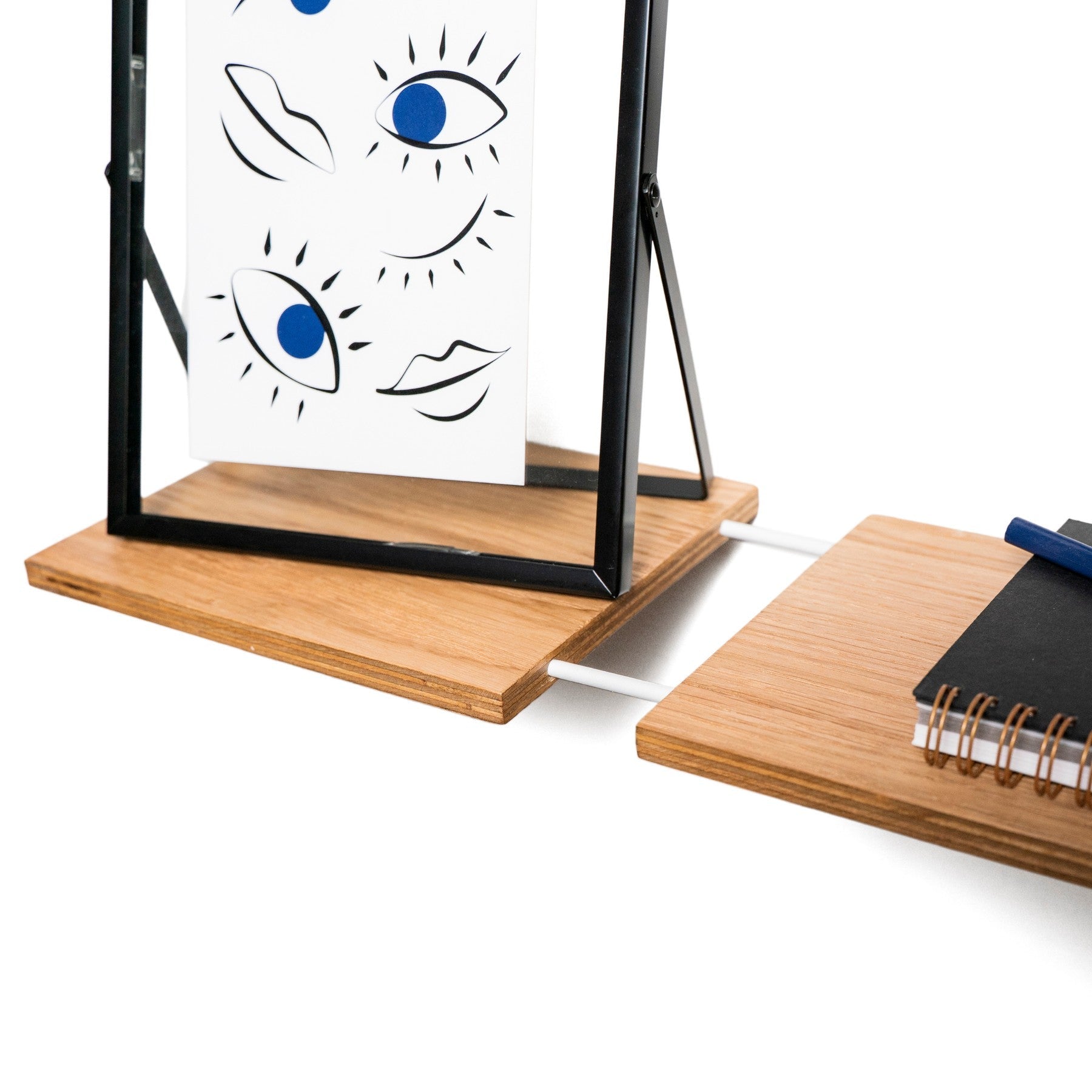 Floating Wooden Wall Shelf Luno