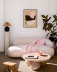 Flora cotton throw
