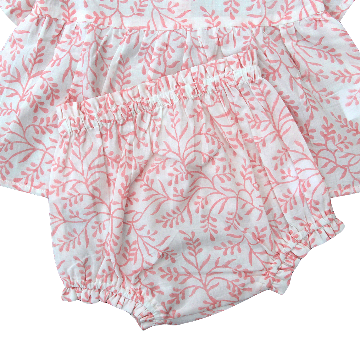 Flora Short Blouse &amp; Bloomer Set
