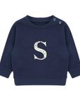 Embroidered Initial Sustainable Sweatshirt