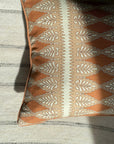 Florian Square Cushion - Rusty pink