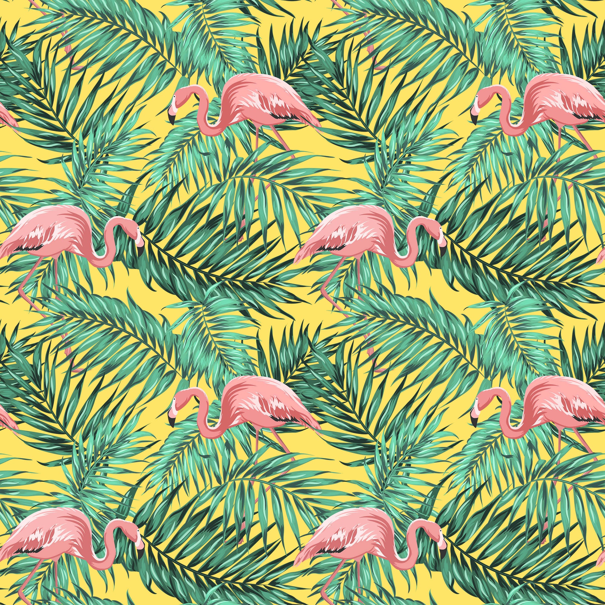 Flamingo Tropical Wallpaper