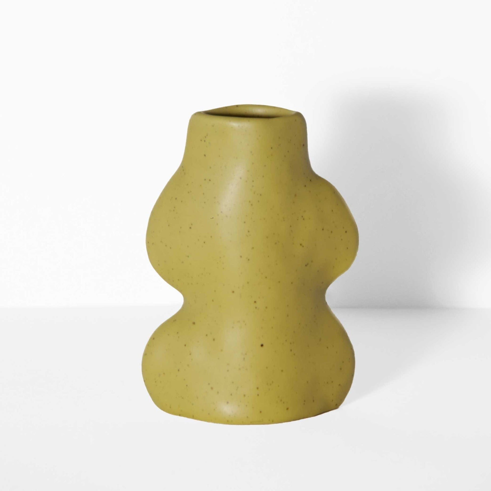 Small Pistachio Ceramic Vase
