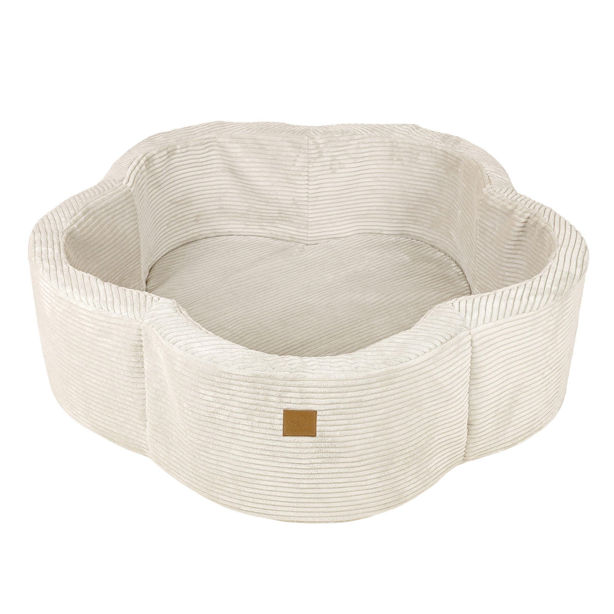 Foam Baby Ball Pit in Vanilla Flower