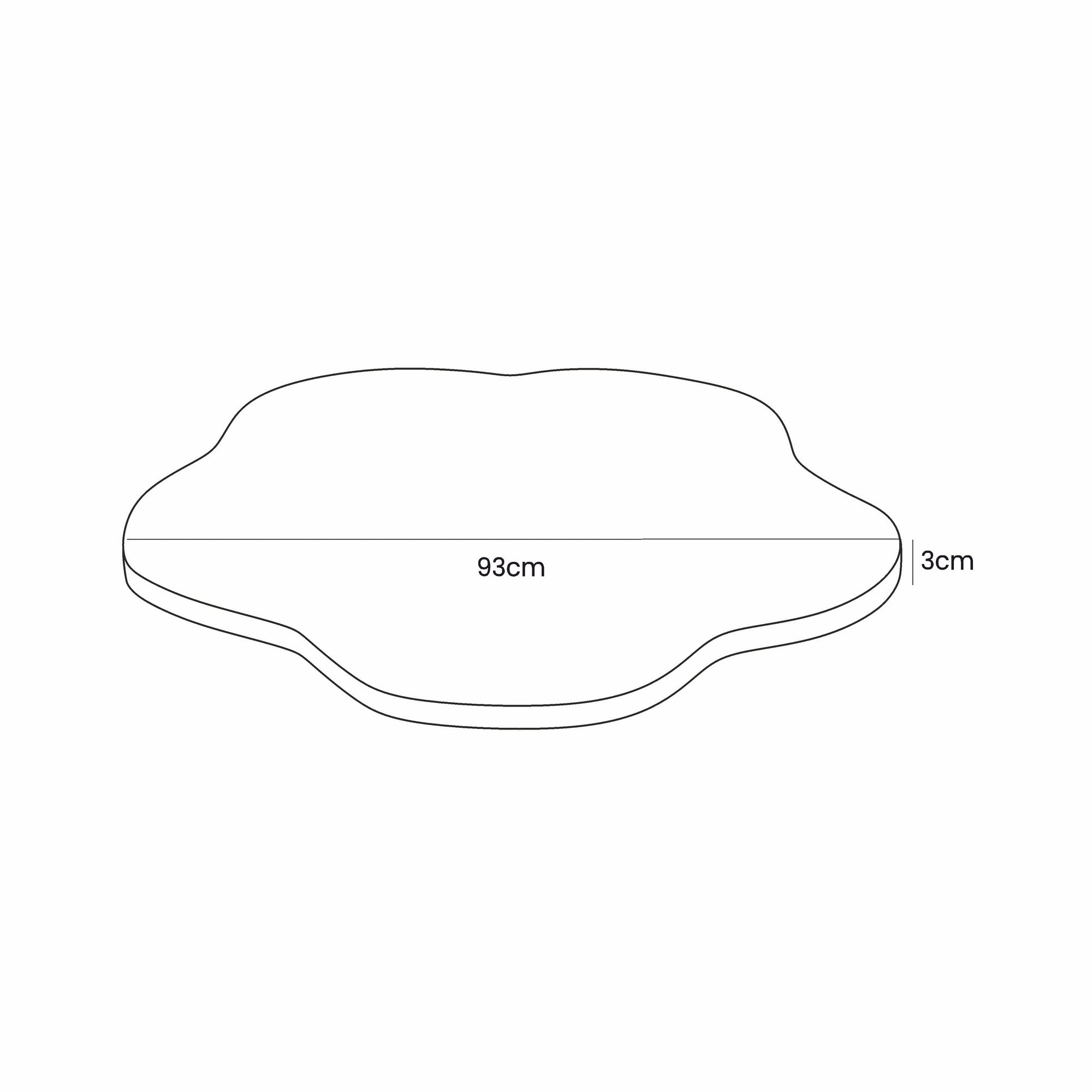 Foam Baby Ball Pit in Vanilla Flower