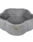 Grey Foam Flower Baby Ball Pit