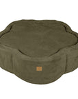 Khaki Flower Foam Baby Ball Pit