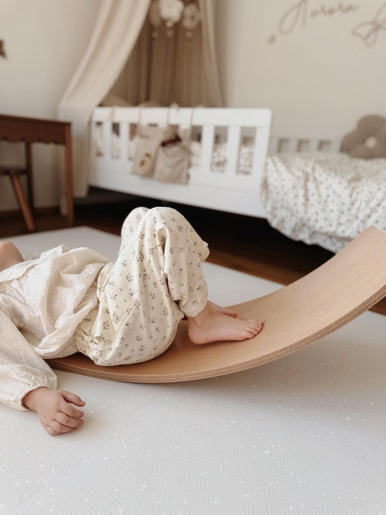 Foam Puzzle Playmat in Spots Cashmere for Baby Play