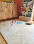 Foam Puzzle Baby Playmat in Cross Sand
