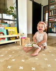 Foam Puzzle Baby Playmat in Cross Sand