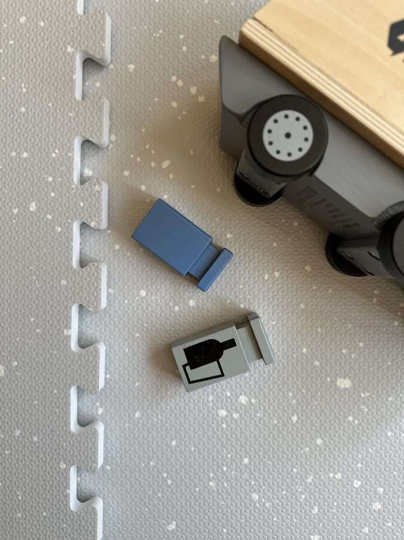 Soft Foam Baby Playmat in Dove with Spots