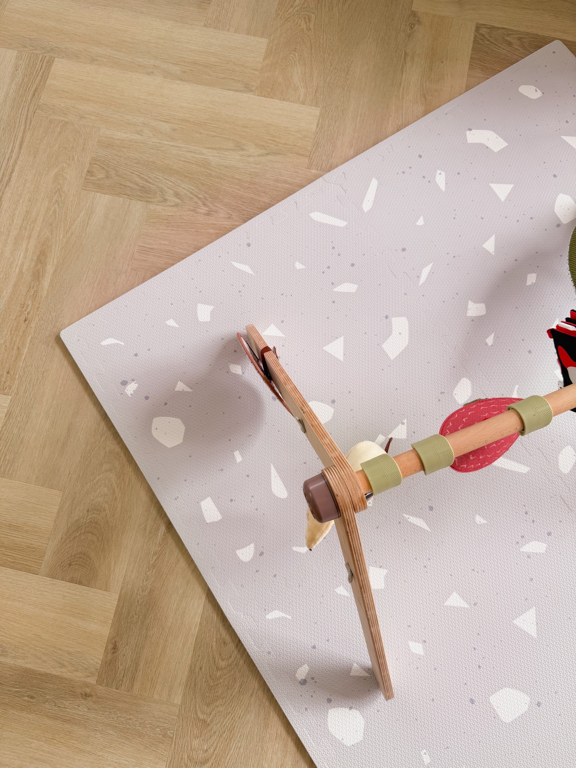 Lavender Terrazzo Foam Playmat for Babies