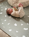 Foam Puzzle Playmat in Terrazzo Sage