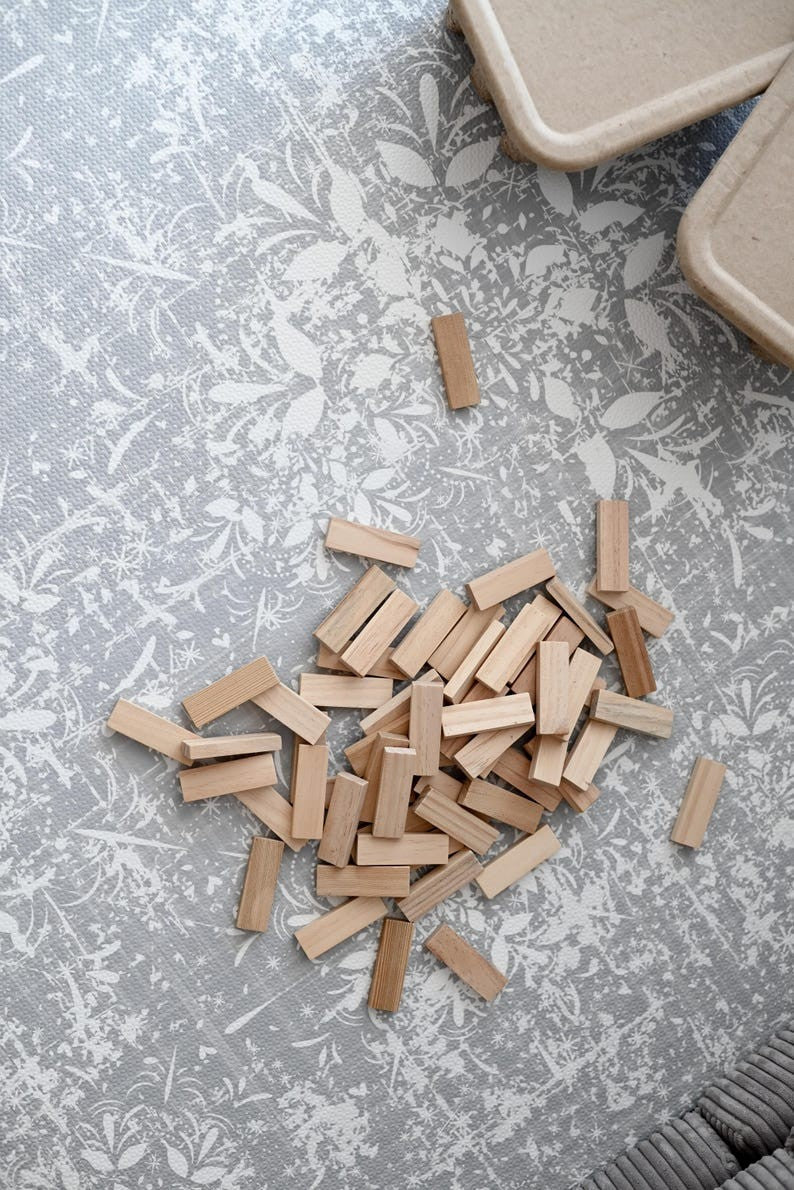 Foam Puzzle Playmat in Vintage Grey