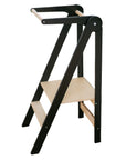 Foldable Kitchen Helper Tower with Safety Rail