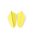 Folded Vertical Statement Earrings