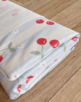 Travel Changing Mat - Cherry Stripe