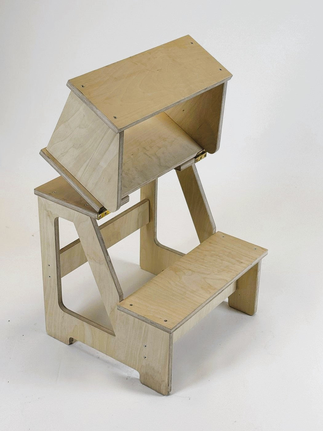 Folding Seat and Step Stool for Home Use