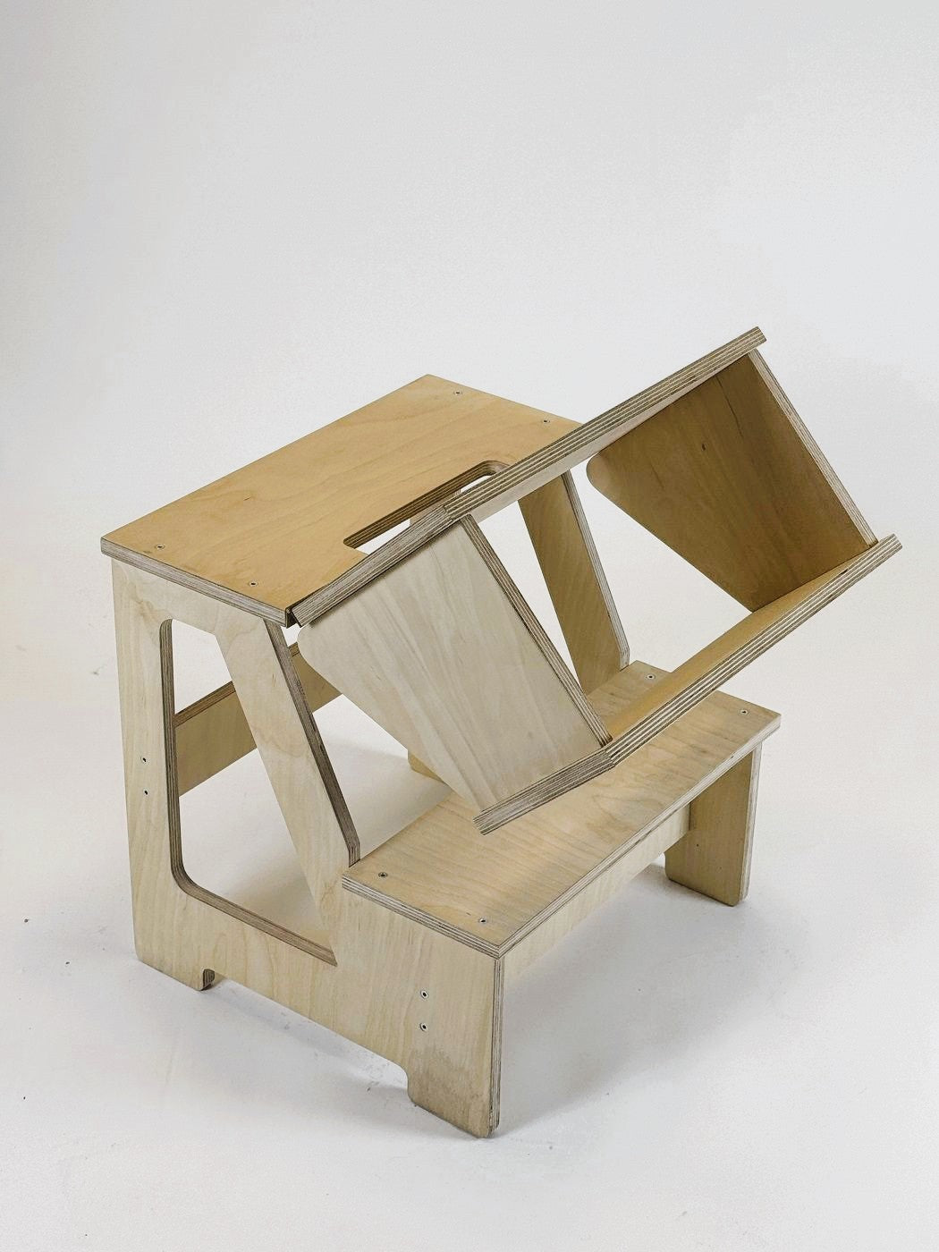 Folding Seat and Step Stool for Home Use