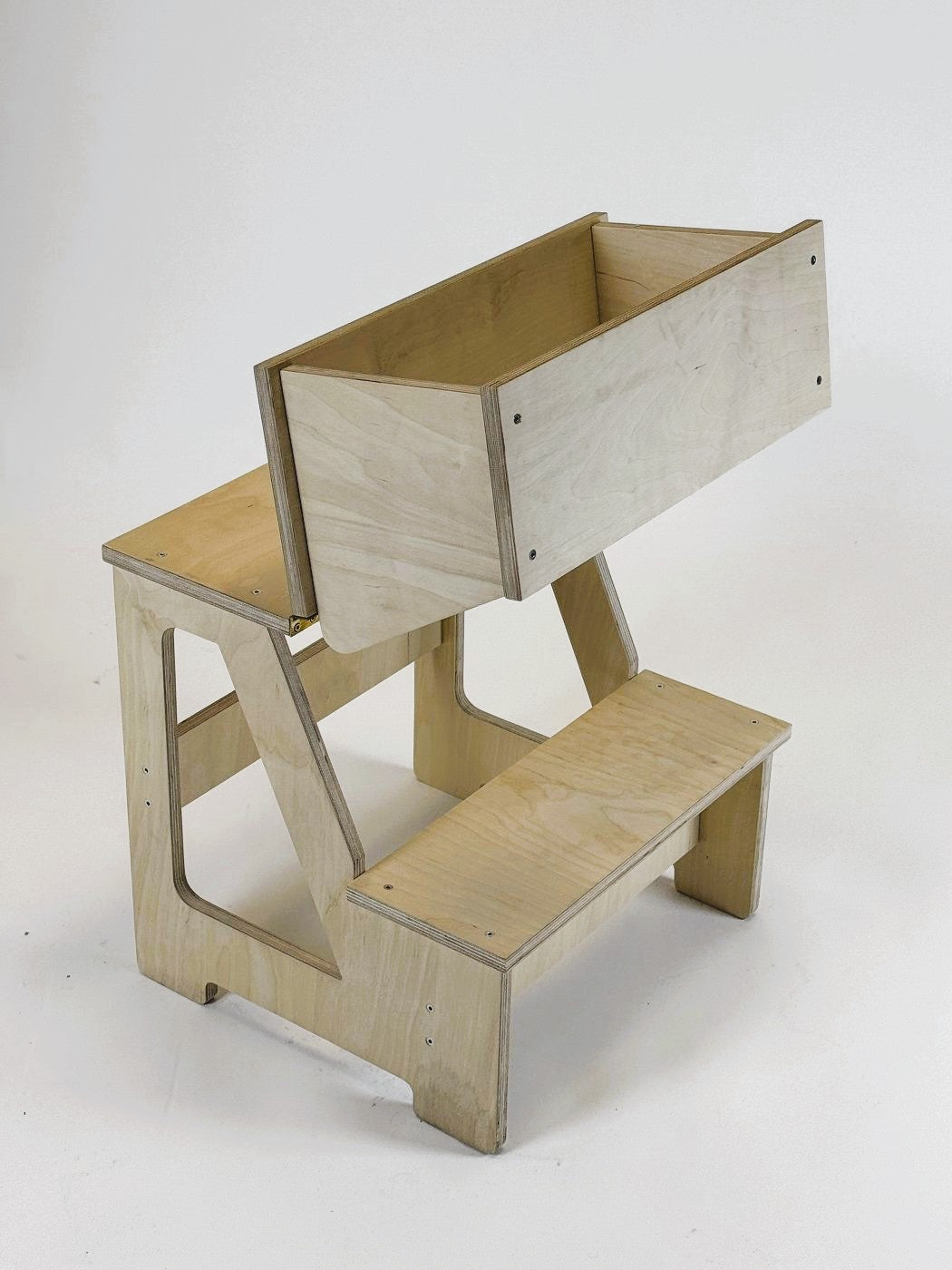 Folding Seat and Step Stool for Home Use