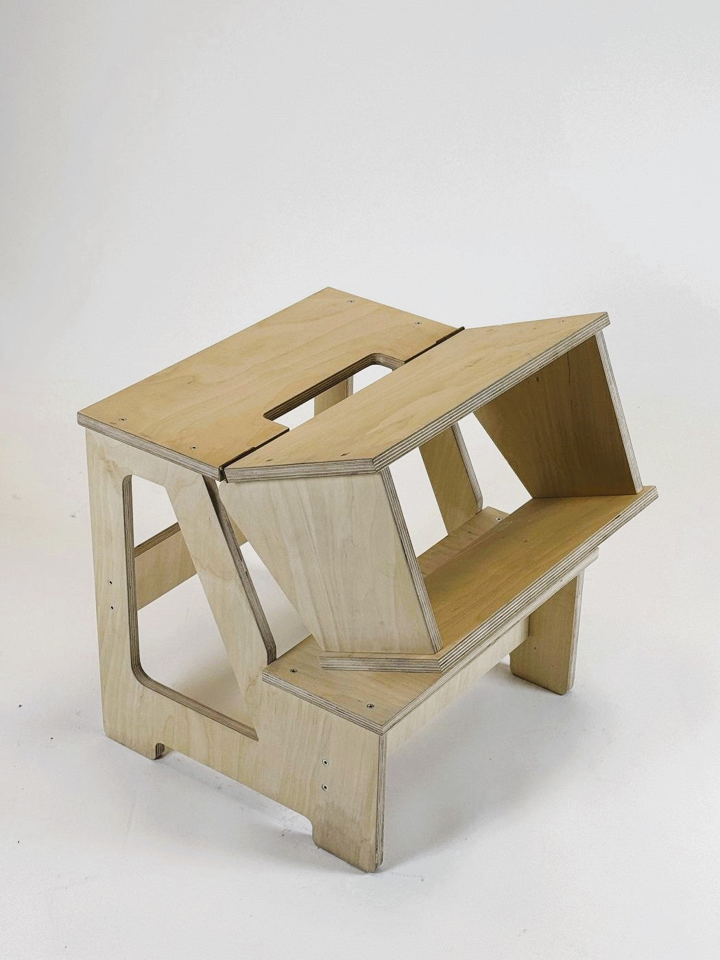 Folding Seat and Step Stool for Home Use