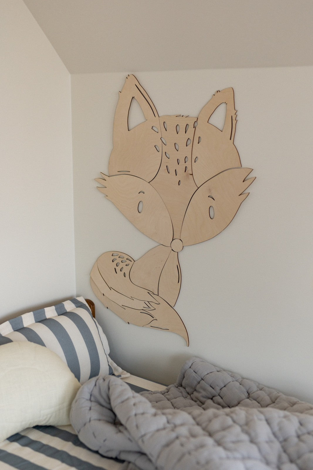 Fox Forest Animal - Wooden Wall Decoration