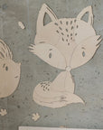 Fox Forest Animal - Wooden Wall Decoration