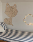 Fox Forest Animal - Wooden Wall Decoration