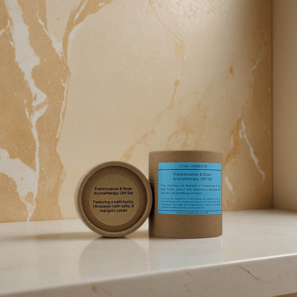 Frankincense &amp; Rose Bath Bomb Gift Set