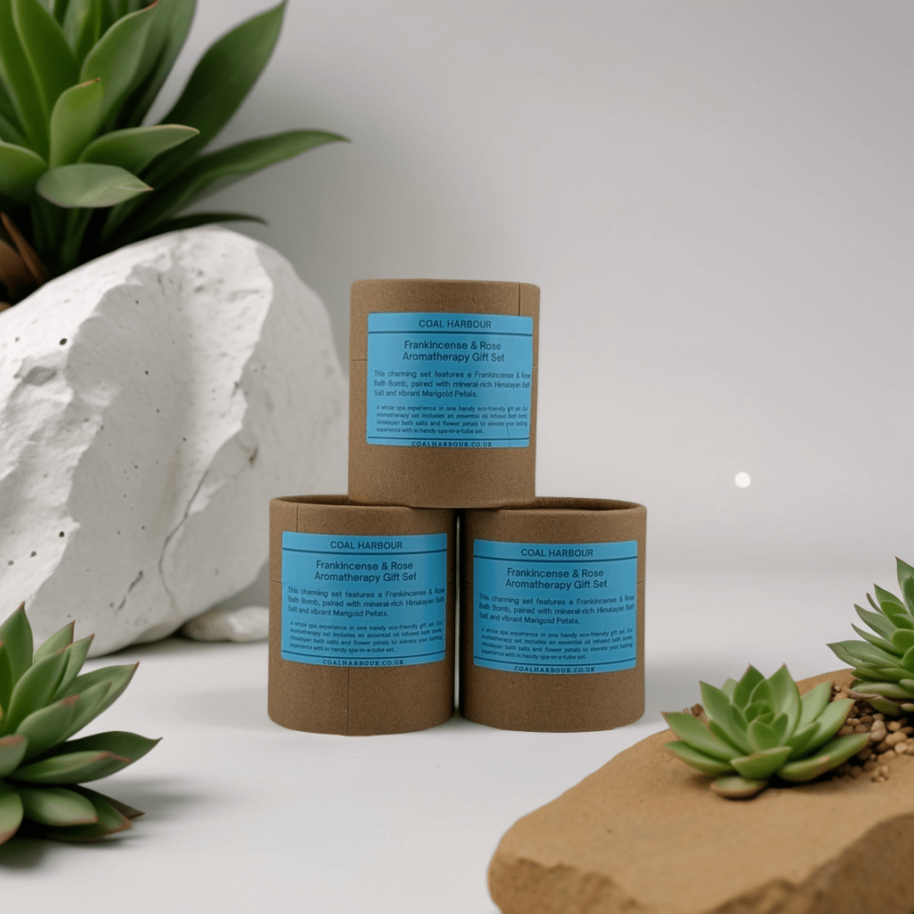 Frankincense &amp; Rose Bath Bomb Gift Set