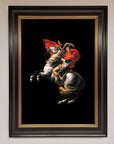 French King Ride Framed Poster