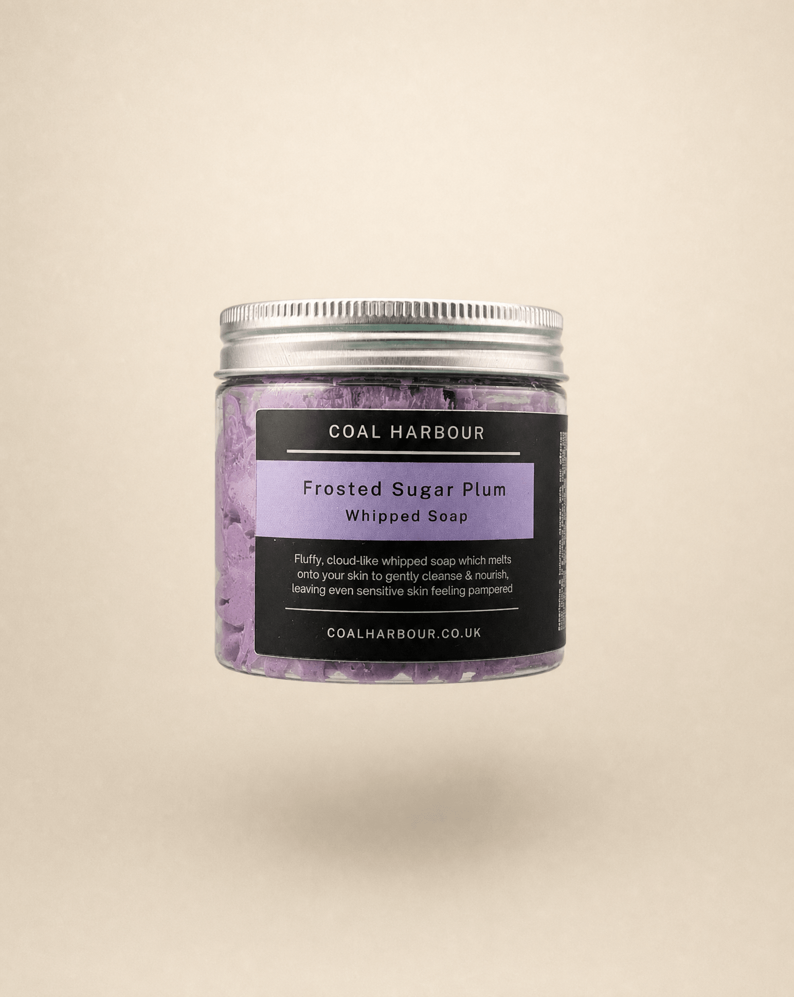 Frosted Sugar Plum Whipped Soap 120g