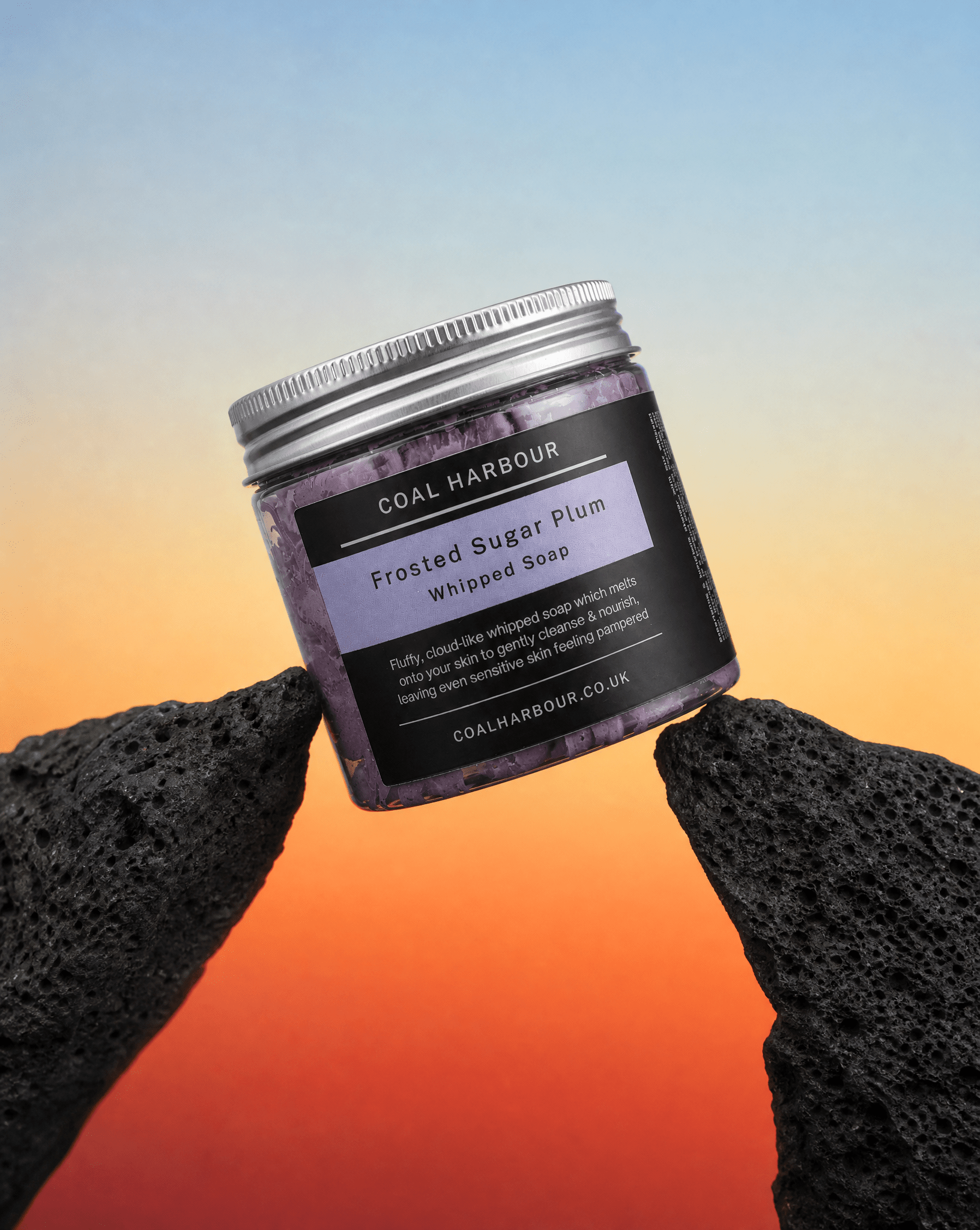 Frosted Sugar Plum Whipped Soap 120g