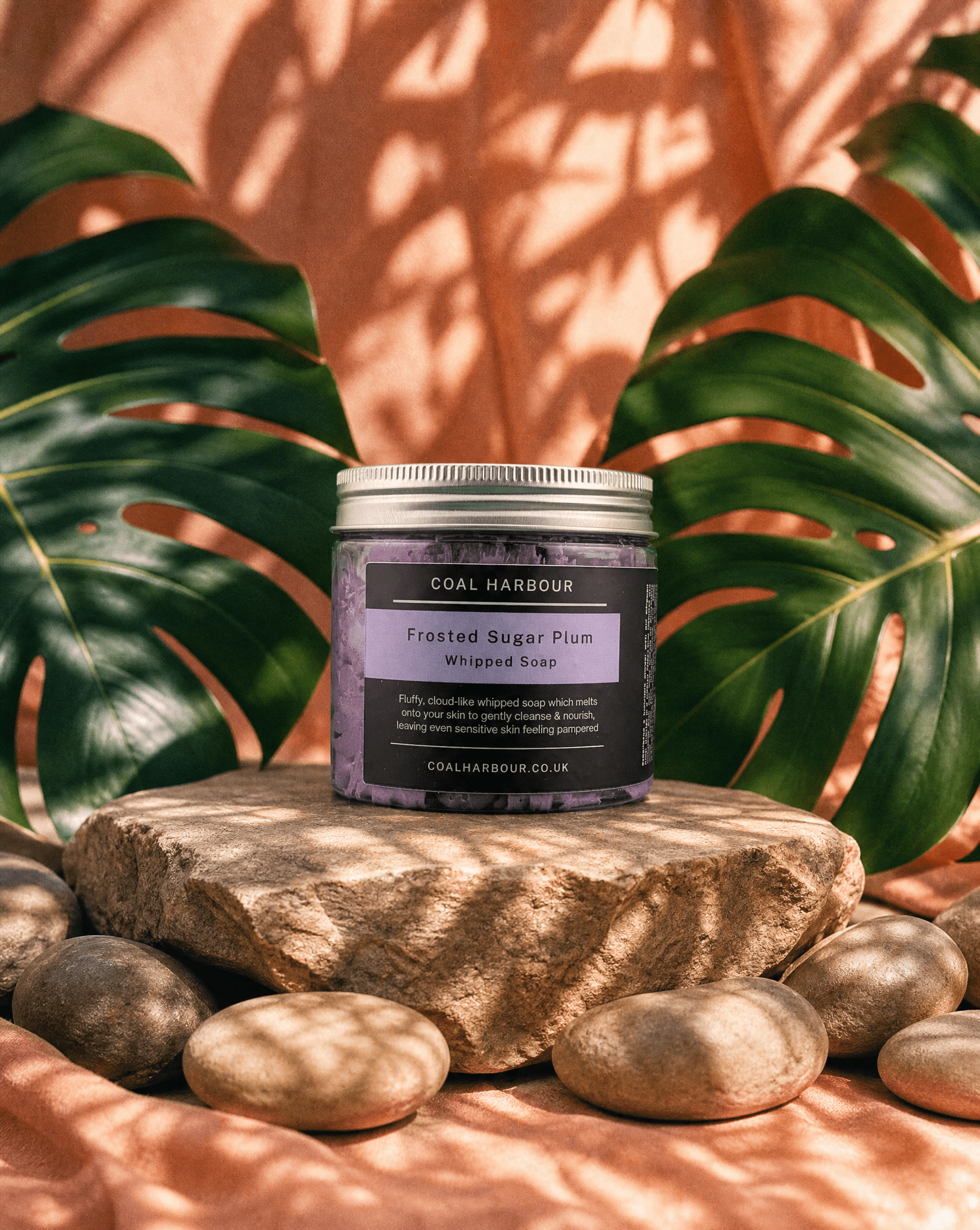 Frosted Sugar Plum Whipped Soap 120g