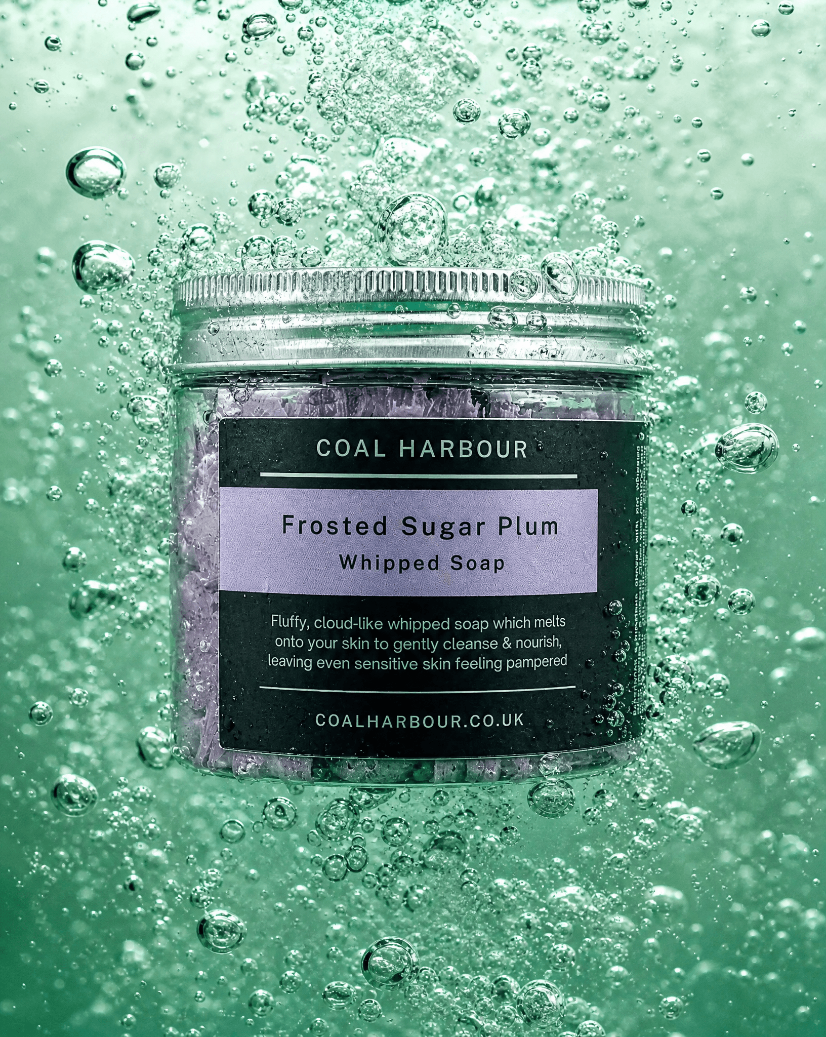 Frosted Sugar Plum Whipped Soap 120g