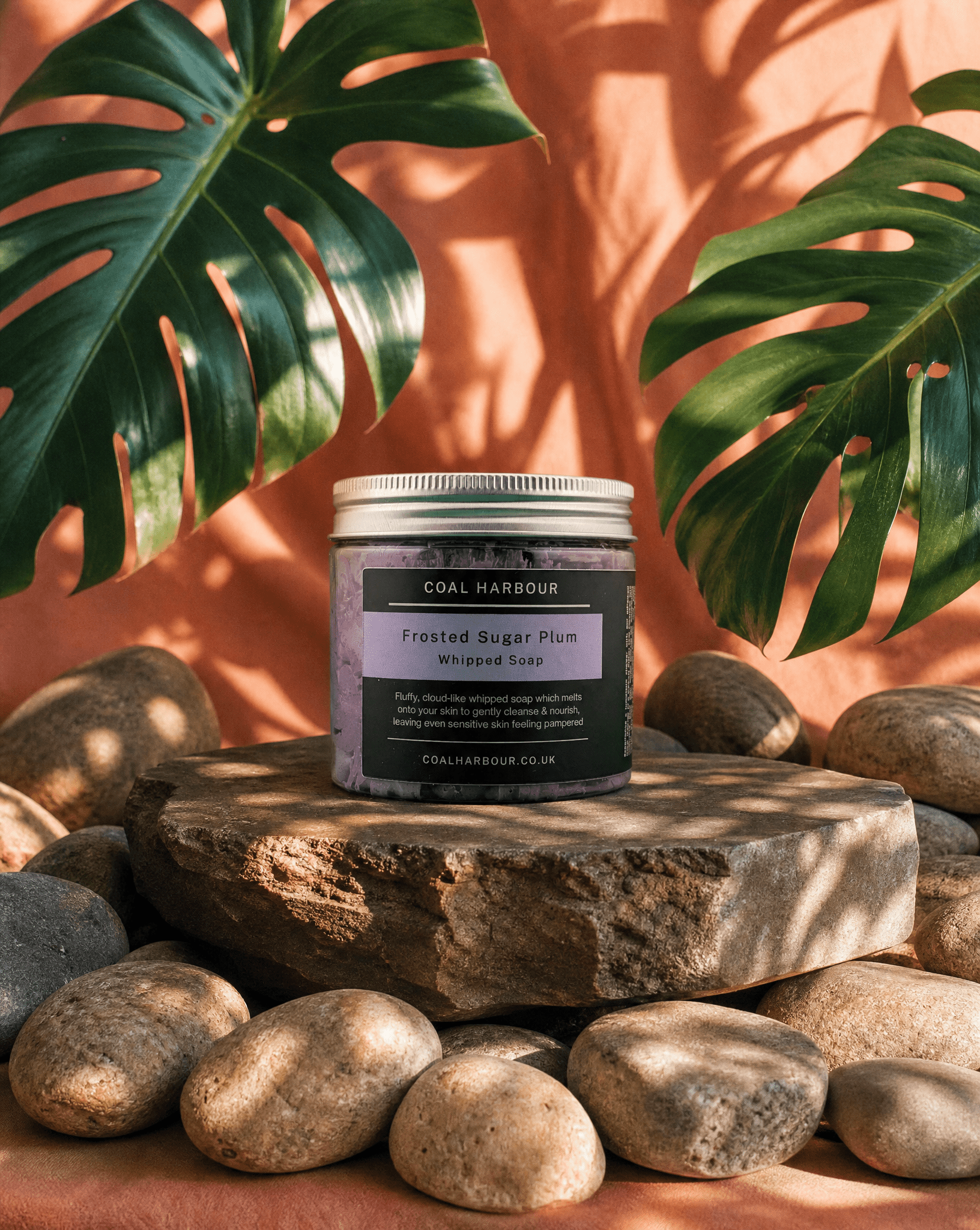 Frosted Sugar Plum Whipped Soap 120g
