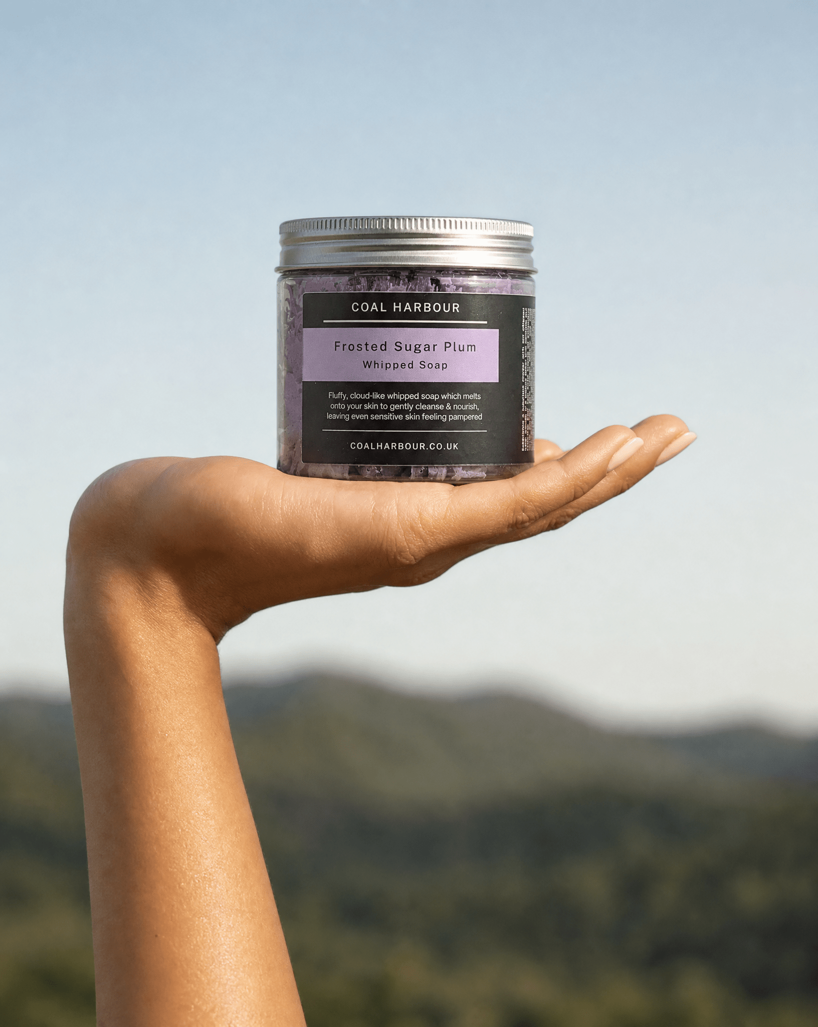 Frosted Sugar Plum Whipped Soap 120g